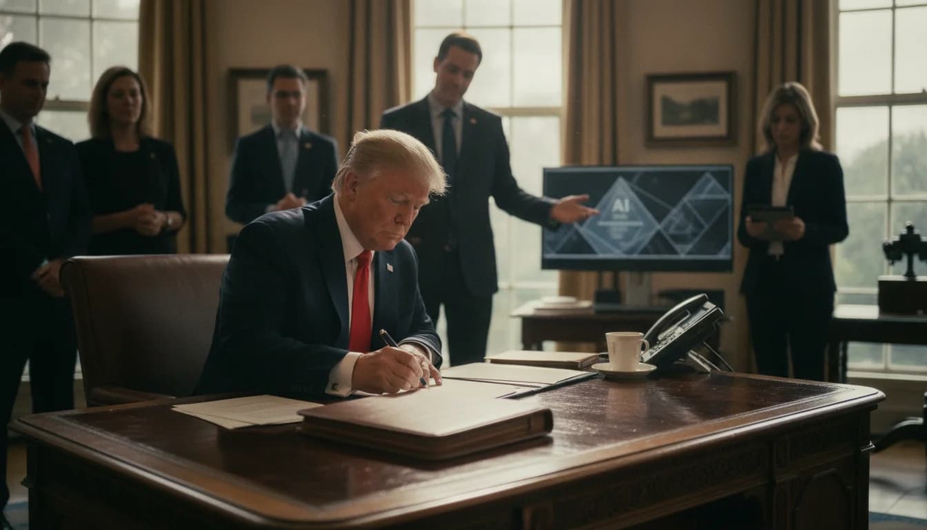 Trump Signs AI Order to Review National Security Models